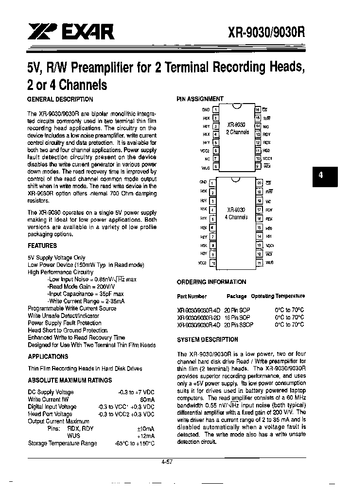 XR-9030R-2D_6909584.PDF Datasheet