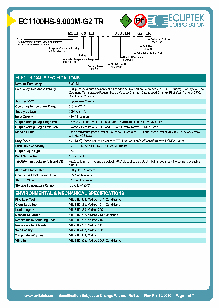 EC1100HS-8000M-G2TR_6915744.PDF Datasheet