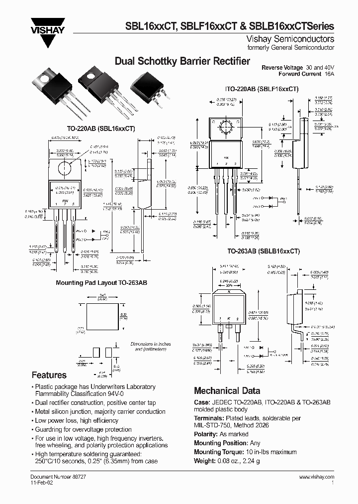 SBL1630CT_6919071.PDF Datasheet