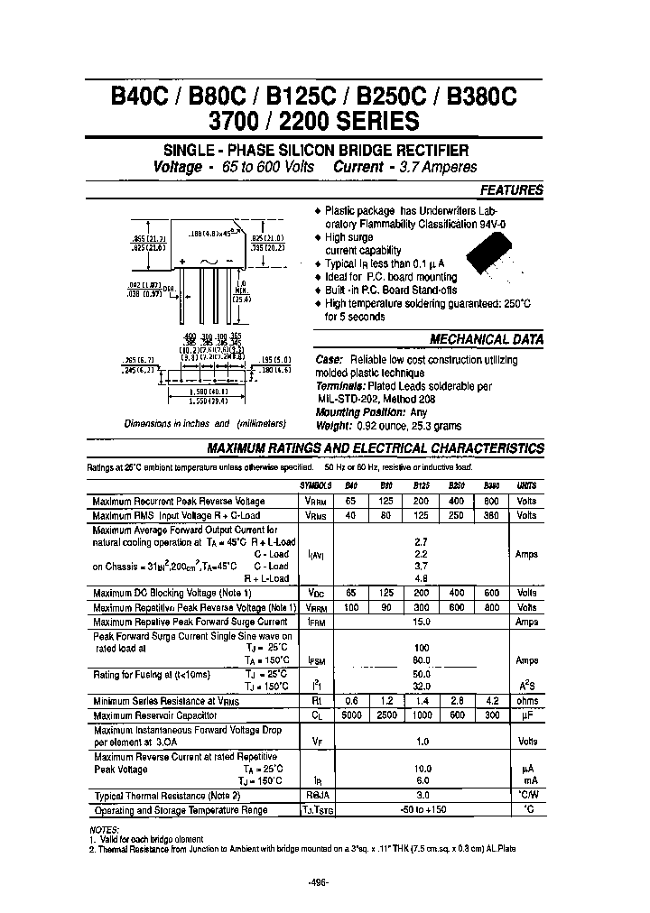 B125C3700_6944461.PDF Datasheet