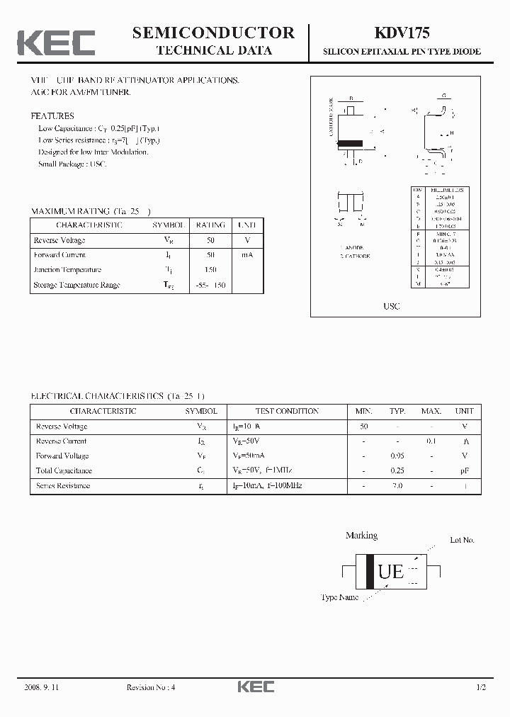KDV175_6943243.PDF Datasheet