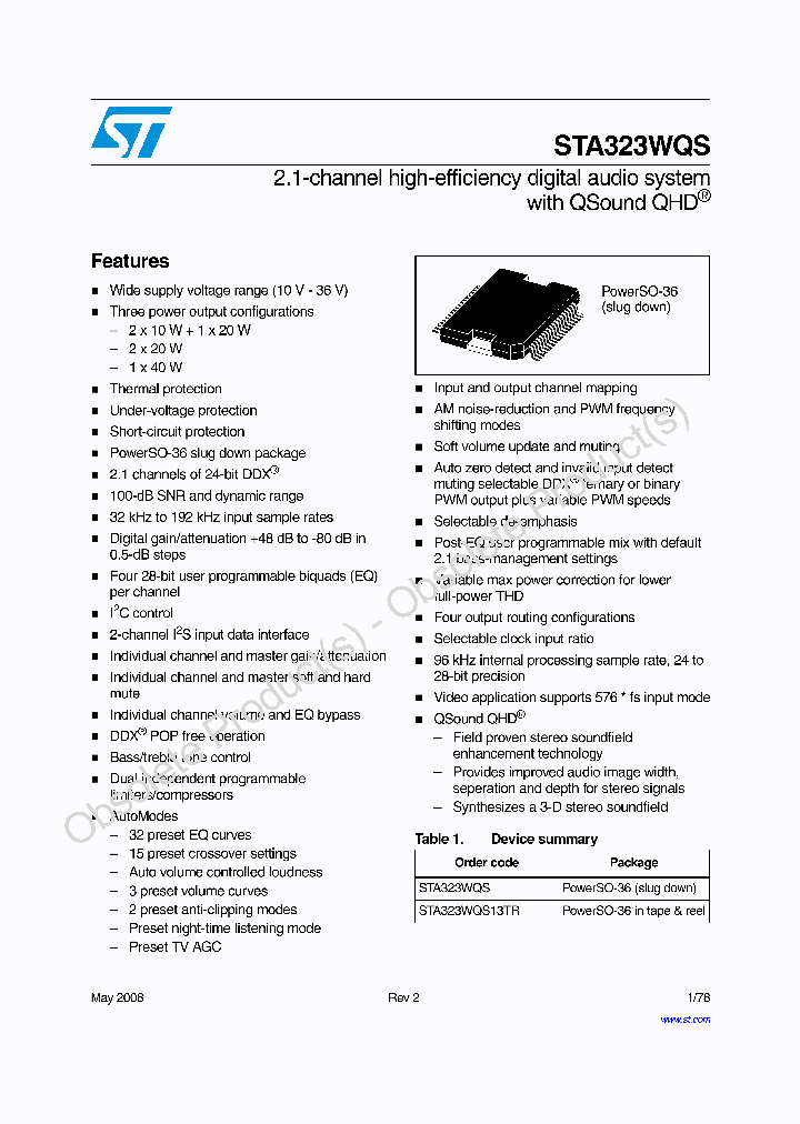 STA323WQS_6947368.PDF Datasheet