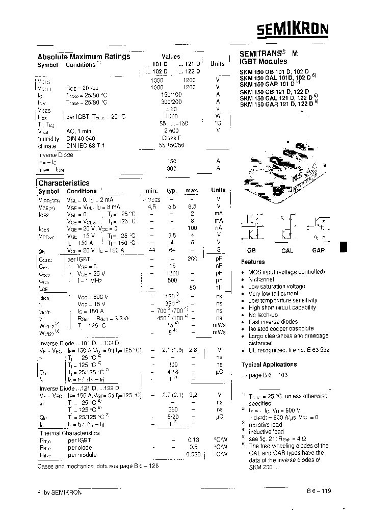 SKM150GAL121D_6953887.PDF Datasheet