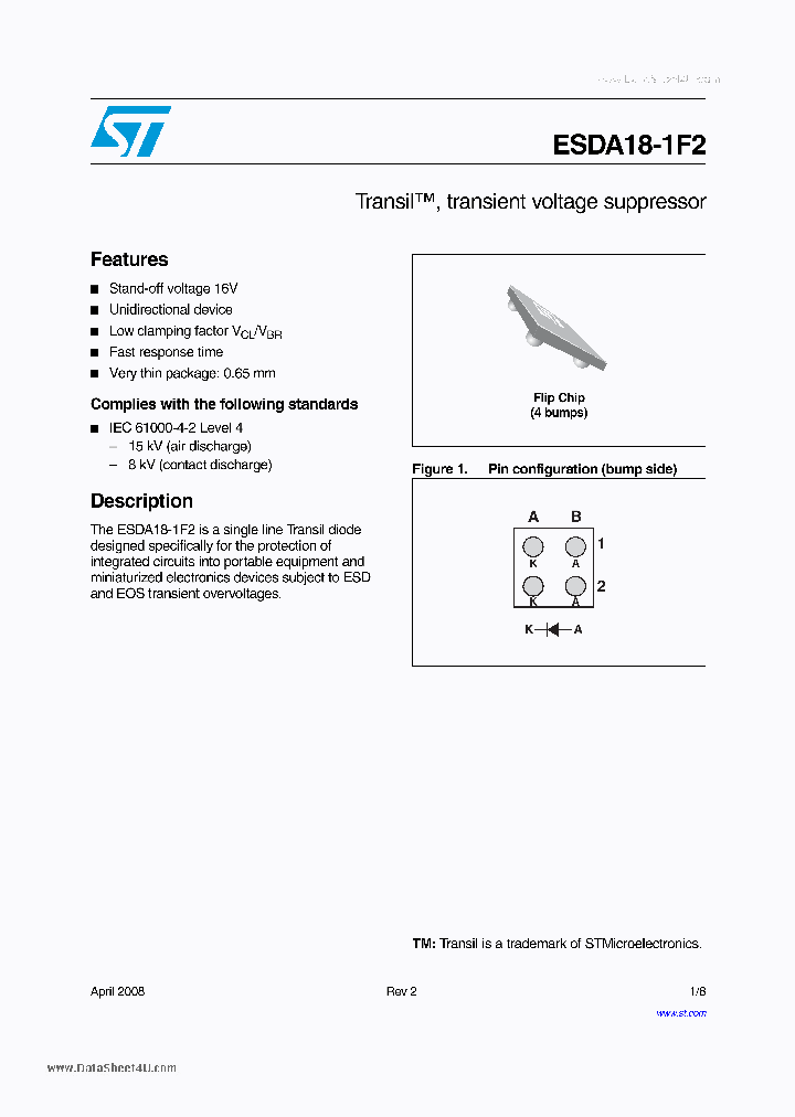 ESDA18-1F2_6962496.PDF Datasheet