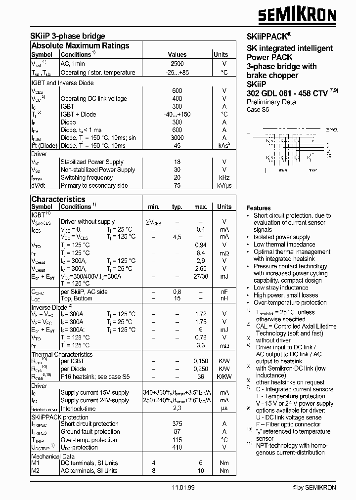 SKIIP302GDL061-458CTV_6959403.PDF Datasheet