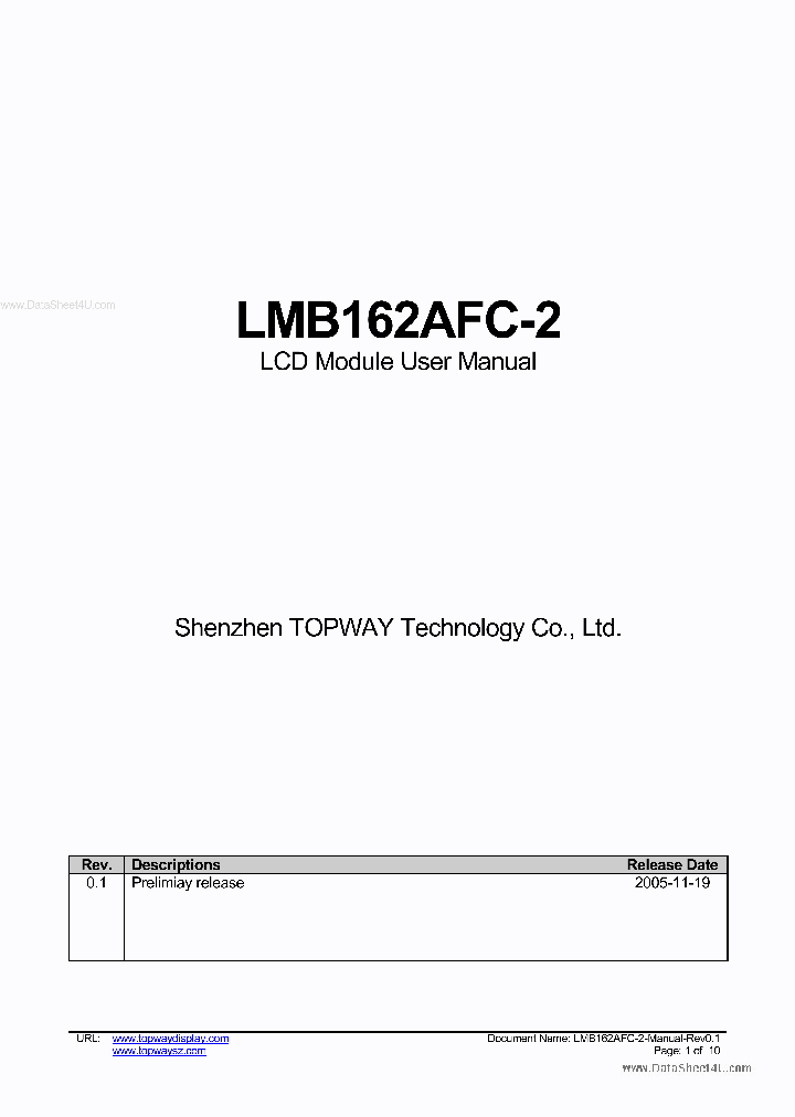 LMB162AFC-2_6964536.PDF Datasheet