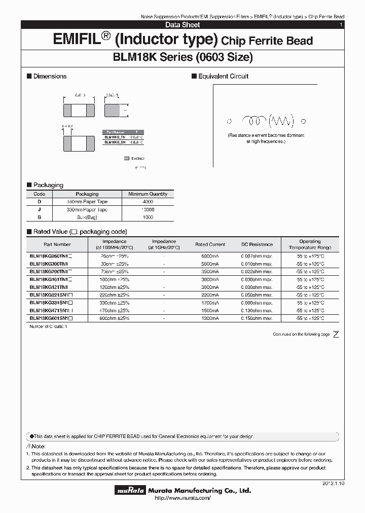 BLM18KG300TN1D_6969605.PDF Datasheet