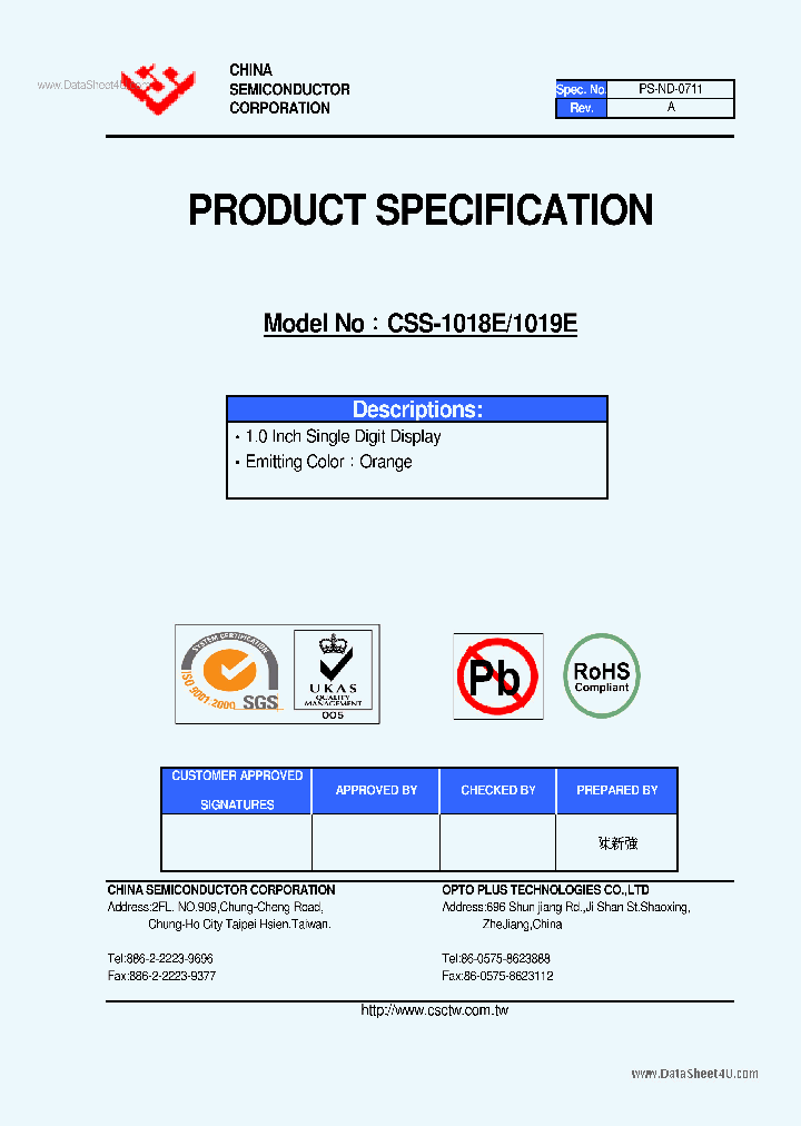 CSS-1018E_6976017.PDF Datasheet