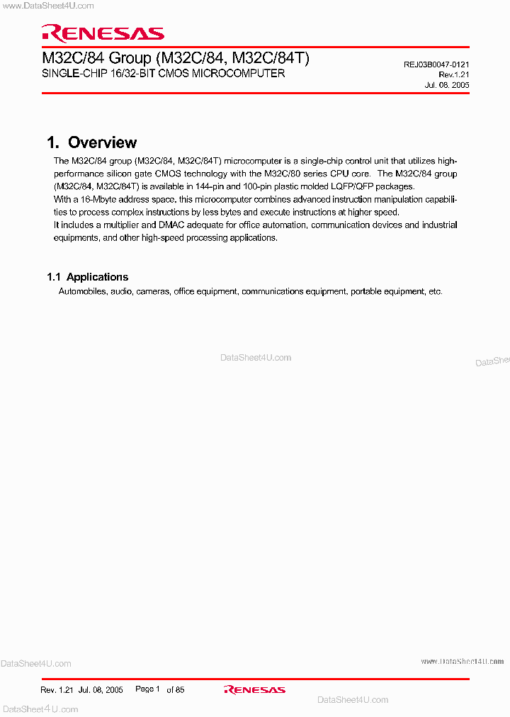 M30843MW_6984572.PDF Datasheet