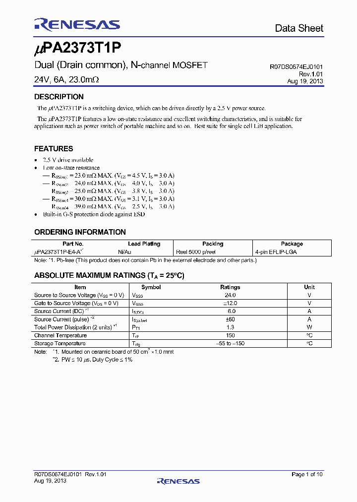 UPA2373T1P-E4-A_6987496.PDF Datasheet