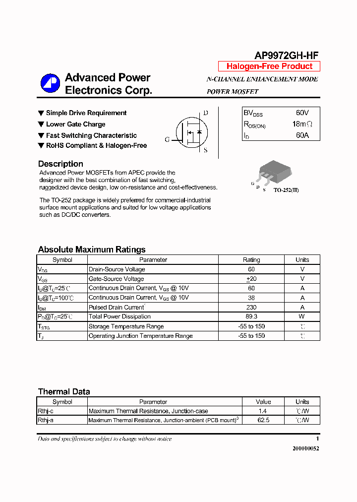 AP9972GH-HF_6988275.PDF Datasheet