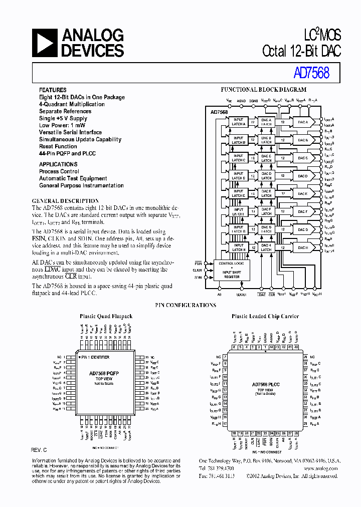 AD7568BPZ-REEL_6988387.PDF Datasheet