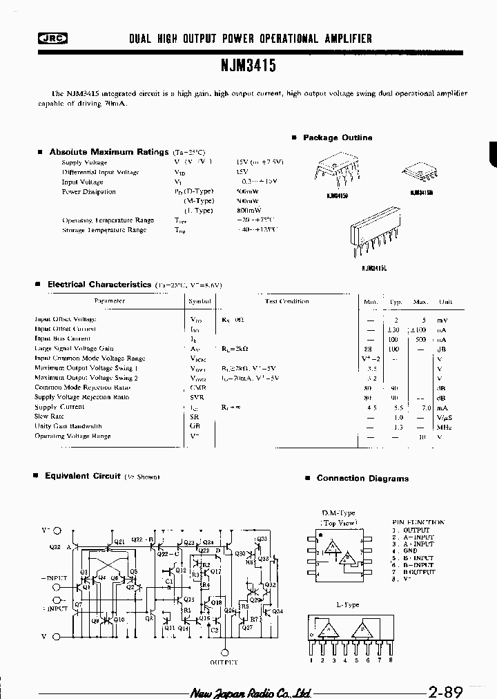 NJM3415_6992166.PDF Datasheet