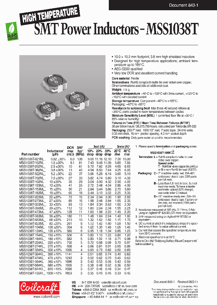 MSS1038T-152NLB_6992556.PDF Datasheet