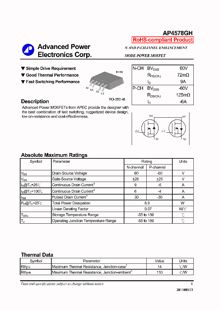 AP4578GH11_6993692.PDF Datasheet