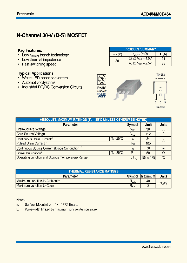 AOD484_7002039.PDF Datasheet