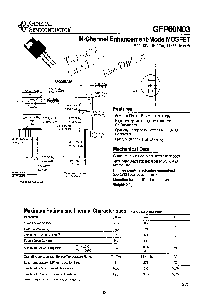 GFP60N03_7009946.PDF Datasheet