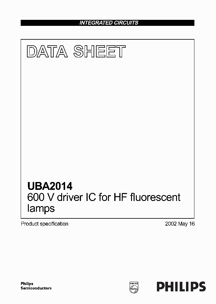 UBA2014_7013371.PDF Datasheet