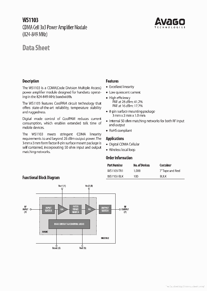 WS1103_7043398.PDF Datasheet