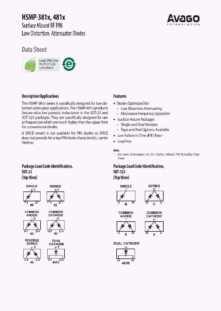 HSMP-3814-BLKG_7063131.PDF Datasheet