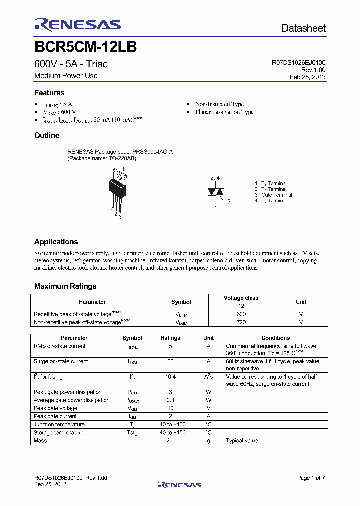 BCR5CM-12LBBB0_7074225.PDF Datasheet