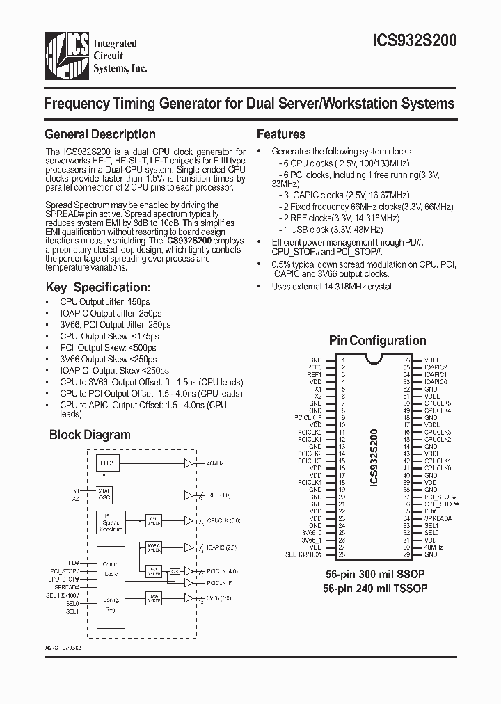 ICS932S200BG-T_7090539.PDF Datasheet