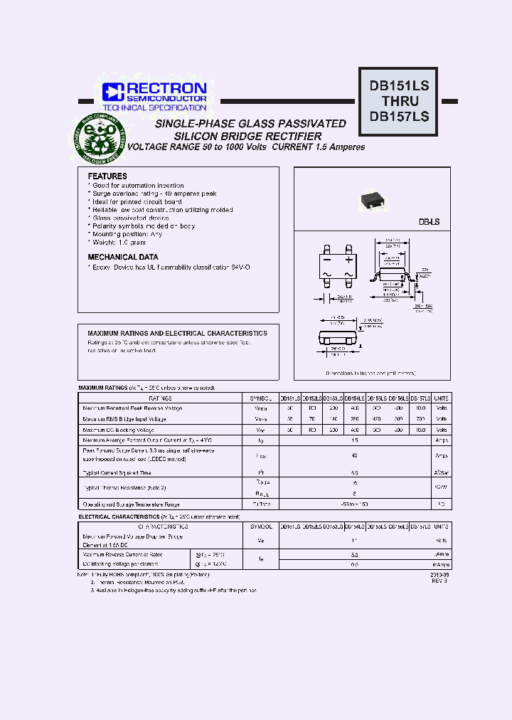 DB157LS-HF_7088750.PDF Datasheet