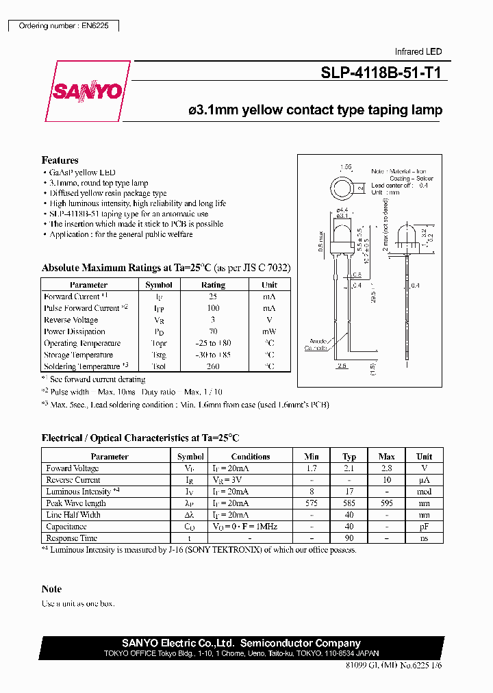 SLP-4118B-51-T1_7092261.PDF Datasheet