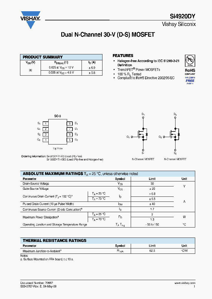 SI4920DY-T1-E3_7104962.PDF Datasheet