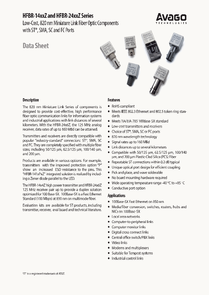 HFBR-1414TZ_7122939.PDF Datasheet