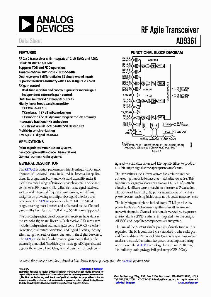 AD9361BBCZ_7154490.PDF Datasheet