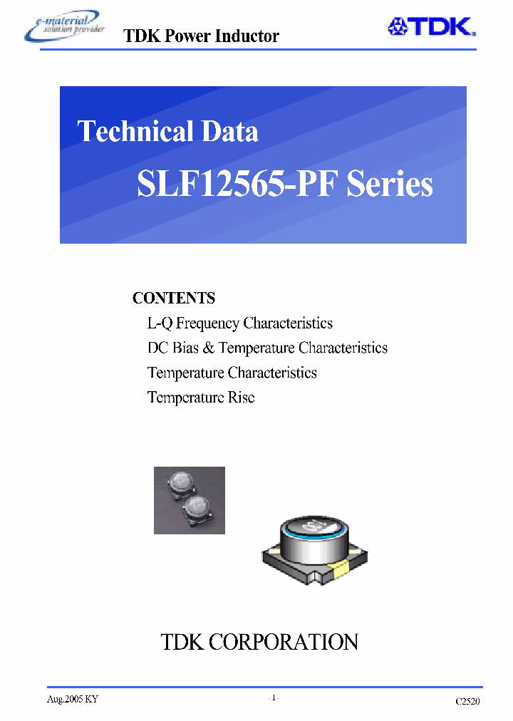 SLF12565T-100M4R8-PF_7158525.PDF Datasheet