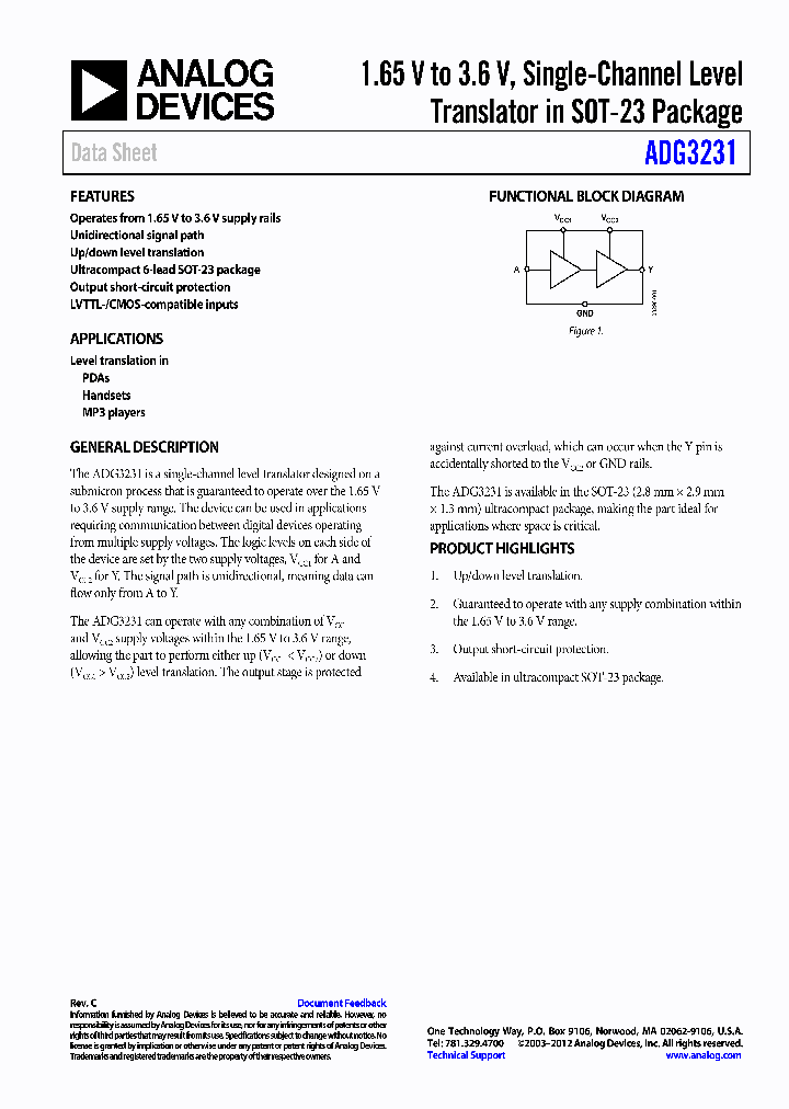 ADG3231BRJZ-REEL7_7188750.PDF Datasheet