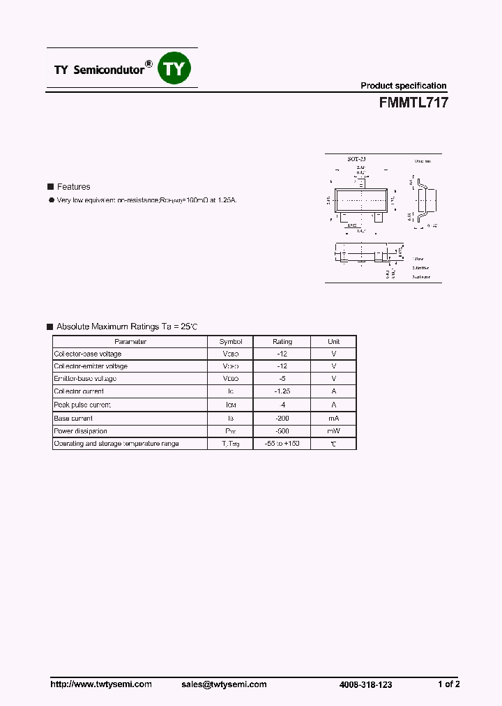 FMMTL717_7223465.PDF Datasheet