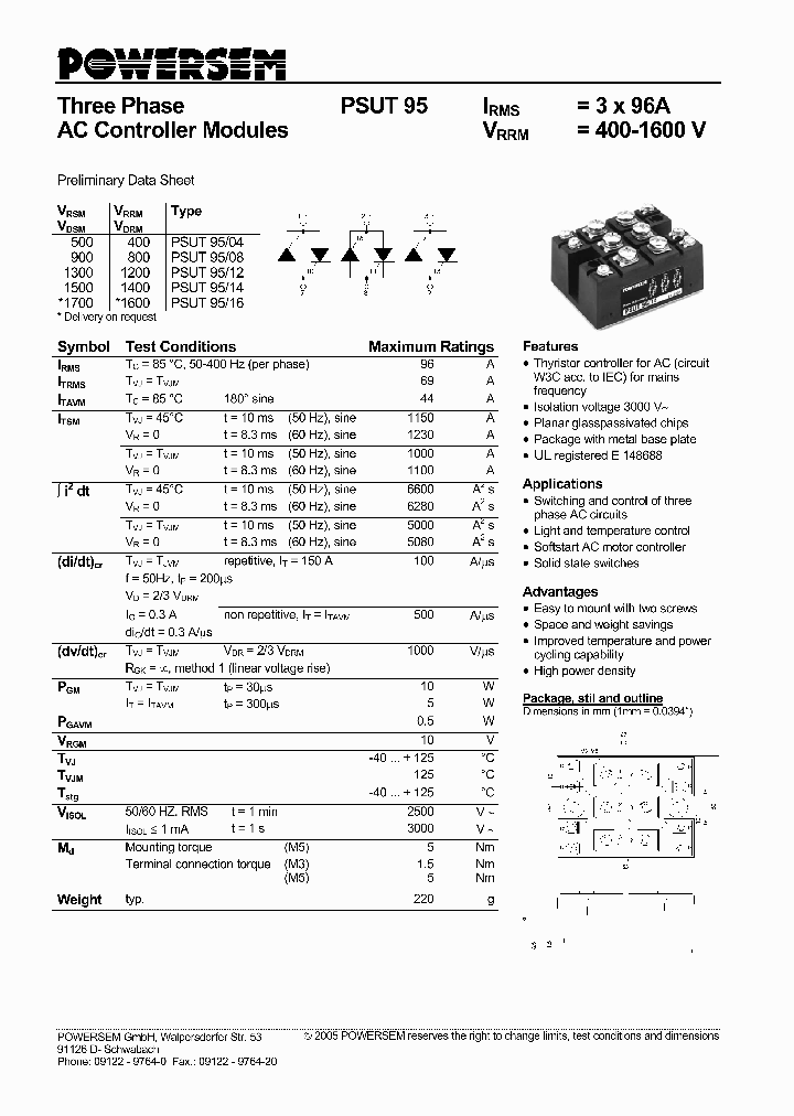 PSUT95_7224585.PDF Datasheet