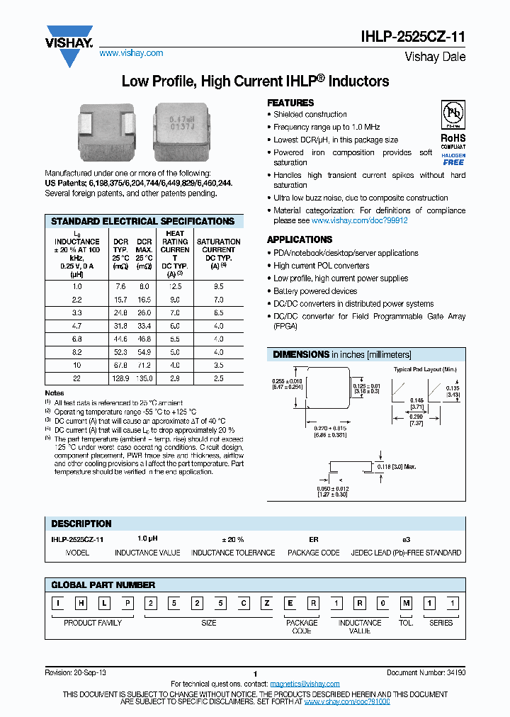 IHLP2525CZER220M11_7226397.PDF Datasheet