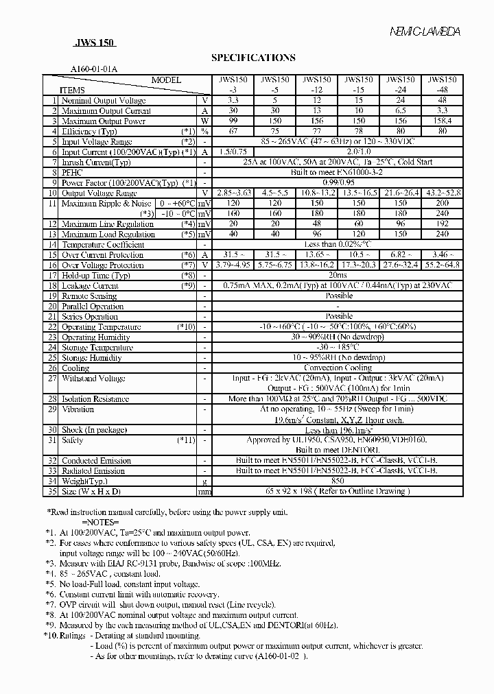 JWS150_7237785.PDF Datasheet