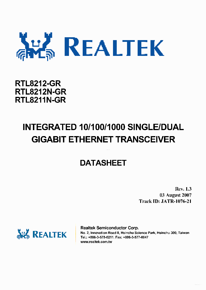 RTL8212N-GR_7241108.PDF Datasheet