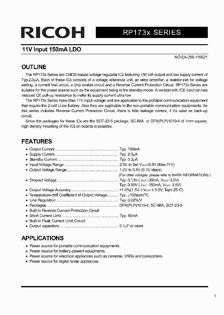 RP173K161D-TR_7244199.PDF Datasheet