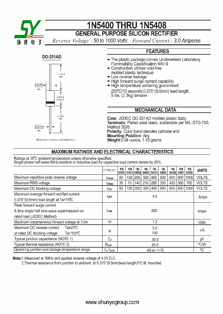 1N5405_7245731.PDF Datasheet