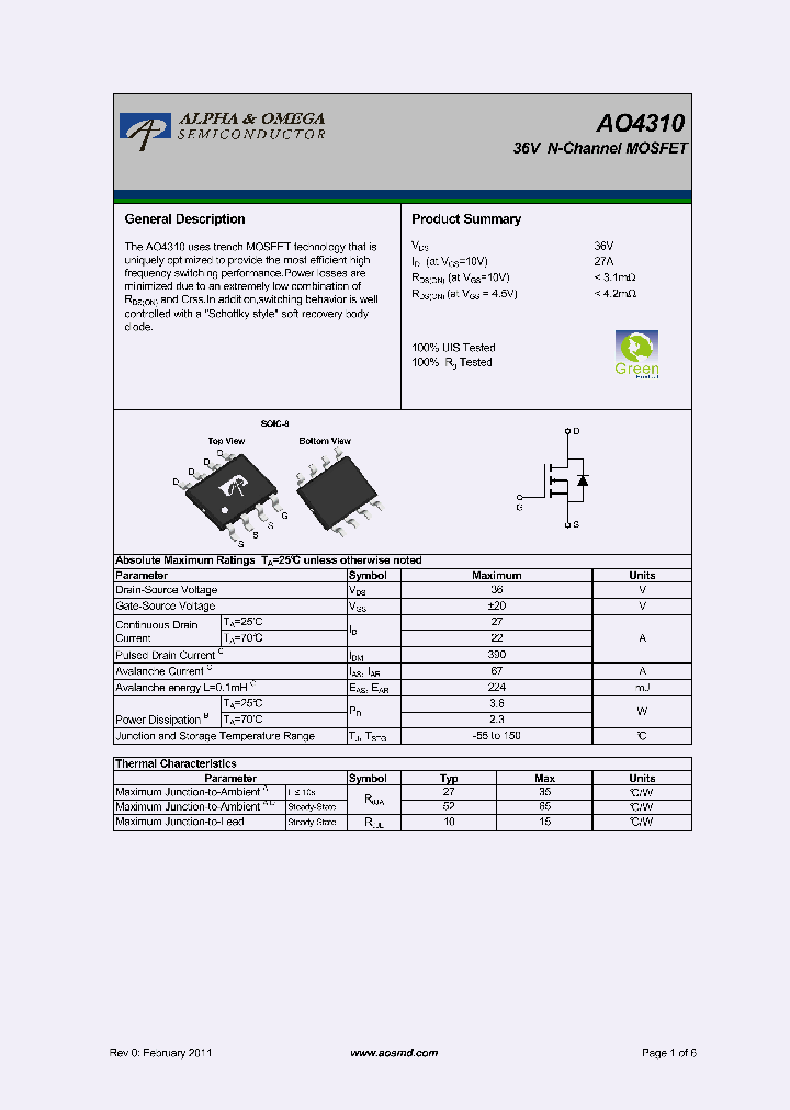 AO4310_7256564.PDF Datasheet