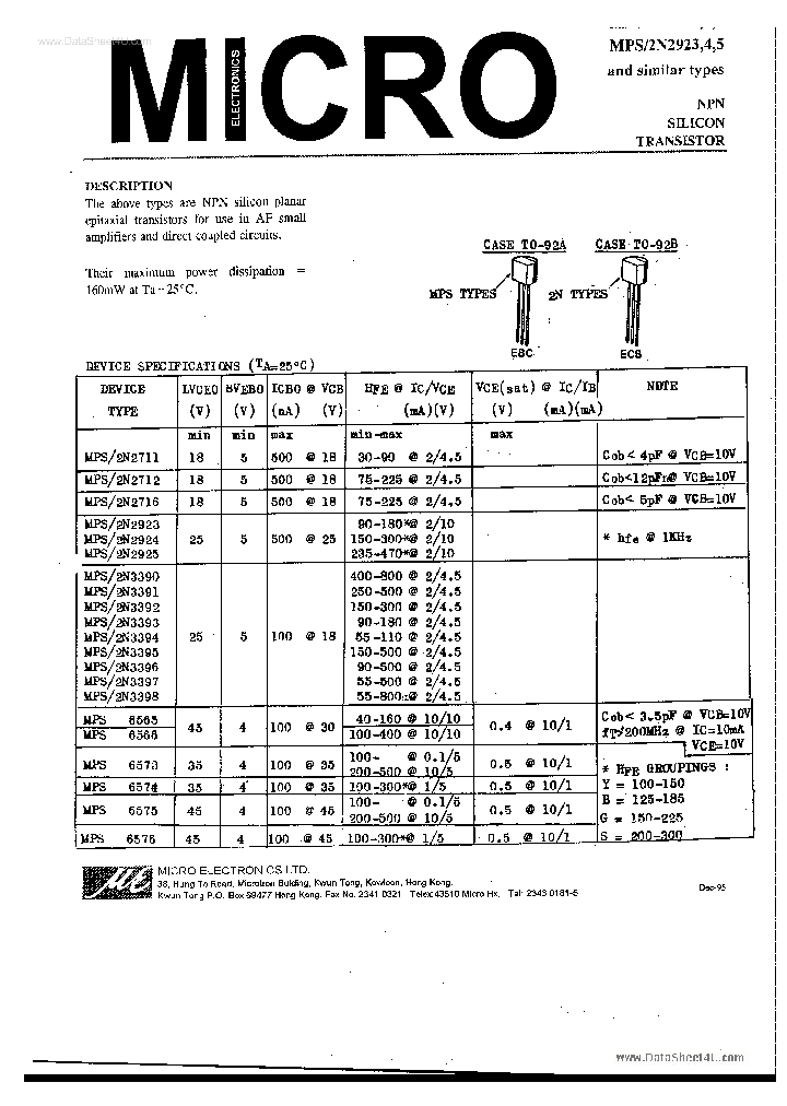 MPS2923_7257577.PDF Datasheet