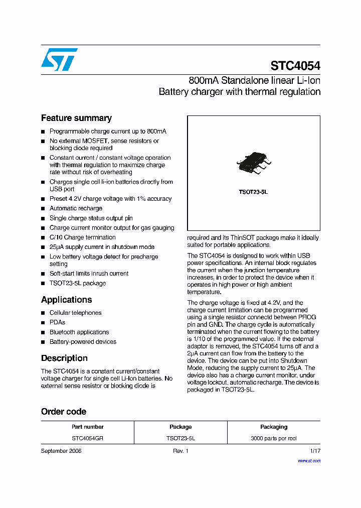 -STC4054GR_7260106.PDF Datasheet