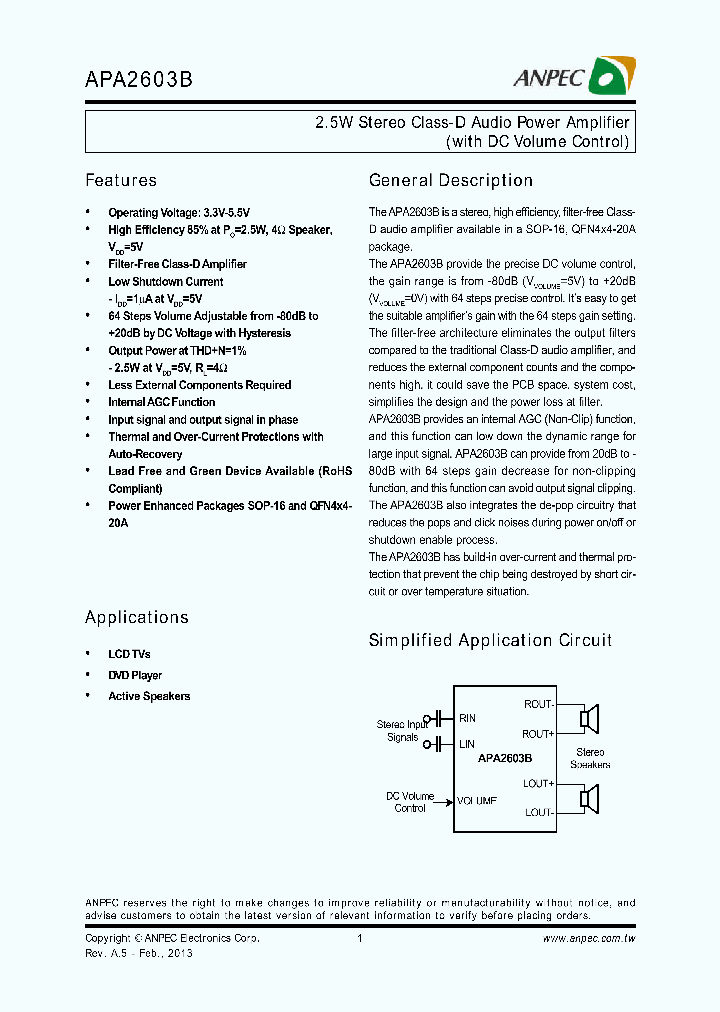 APA2603BKI-TRG_7271786.PDF Datasheet