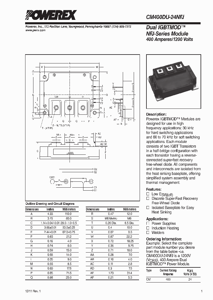 CM400DU-24NFJ_7296320.PDF Datasheet