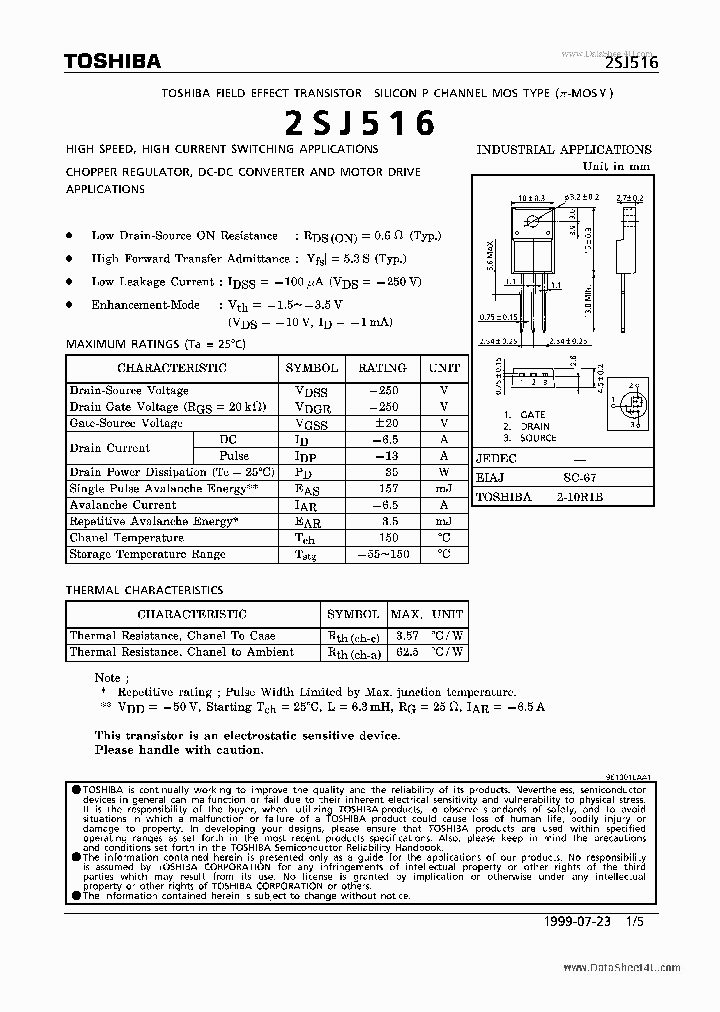 J516_7302242.PDF Datasheet