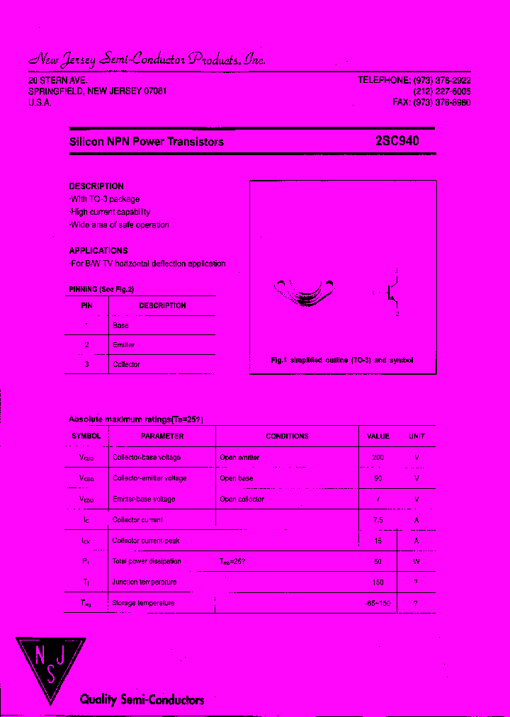 2SC940_7304222.PDF Datasheet
