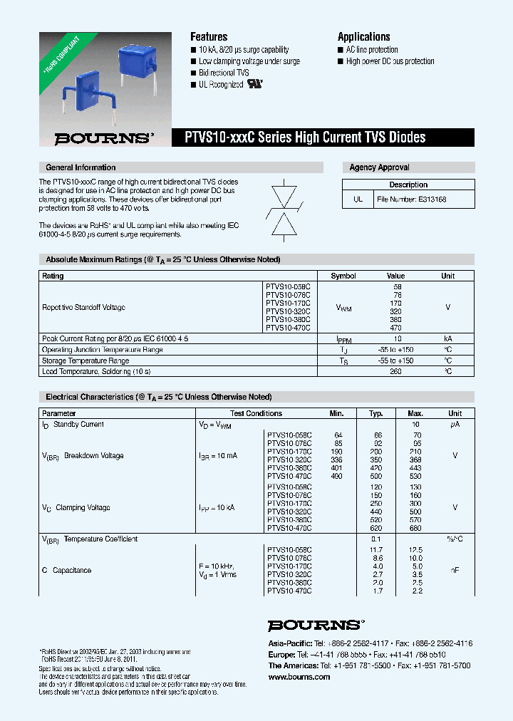 PTVS10-058C13_7307235.PDF Datasheet