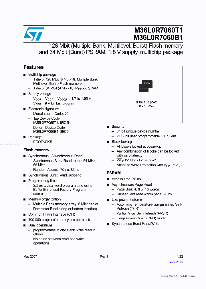 M36L0R7060T1_7308020.PDF Datasheet