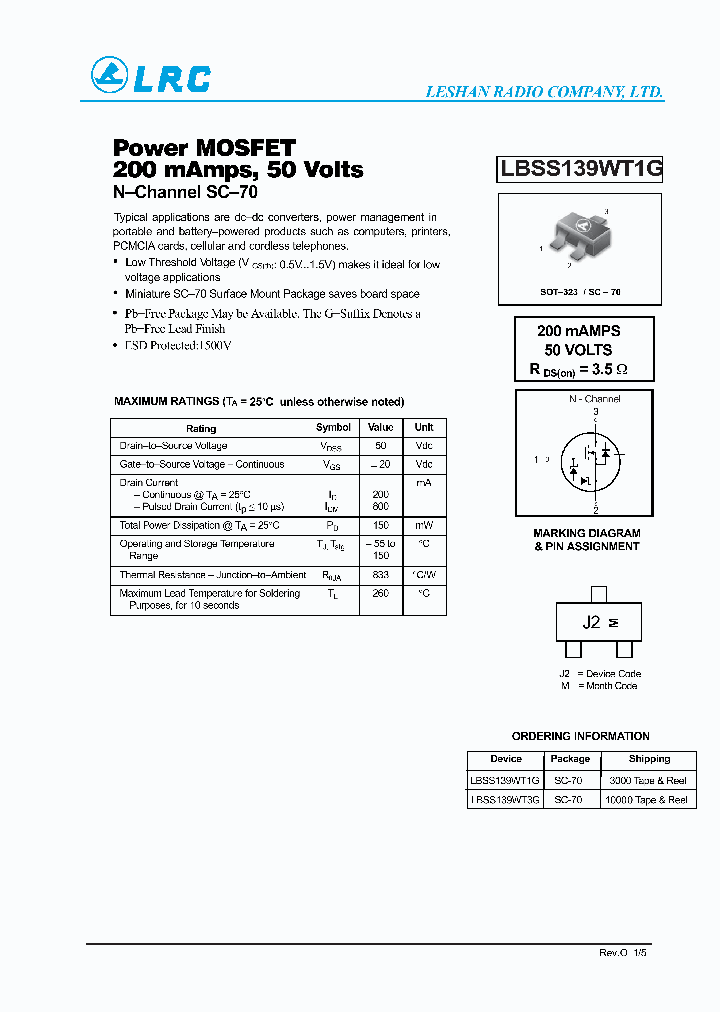 LBSS139WT1G_7311773.PDF Datasheet